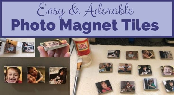 Image for Easy and Adorable Photo Magnet Tiles