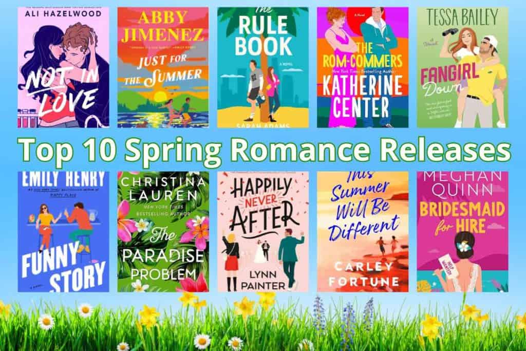 A collage of Supermom's Spring Reading list picture