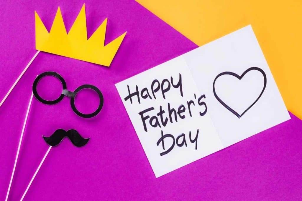 A Happy Father's Day graphic