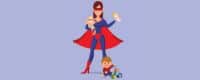 Supermom Shuffle Logo